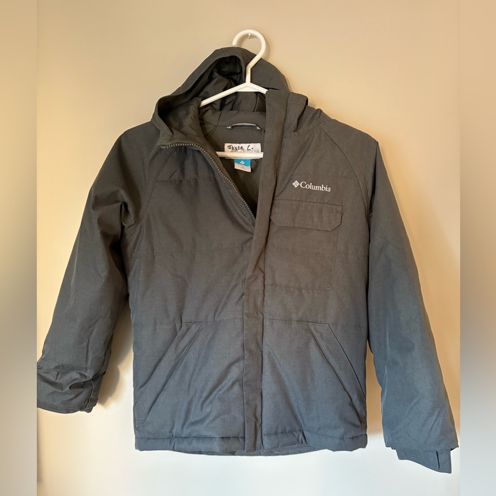 Columbia Boys Charcoal Winter Jacket